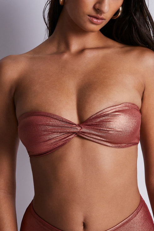 Aubade Sunlight Glow Bandeau bikini top
